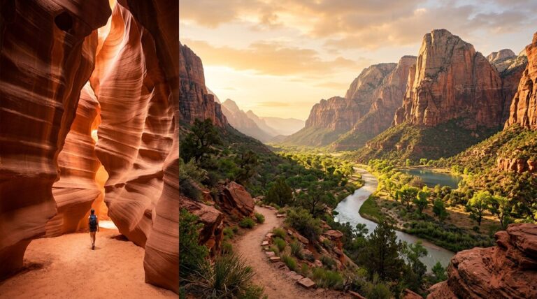antelope canyon vs zion