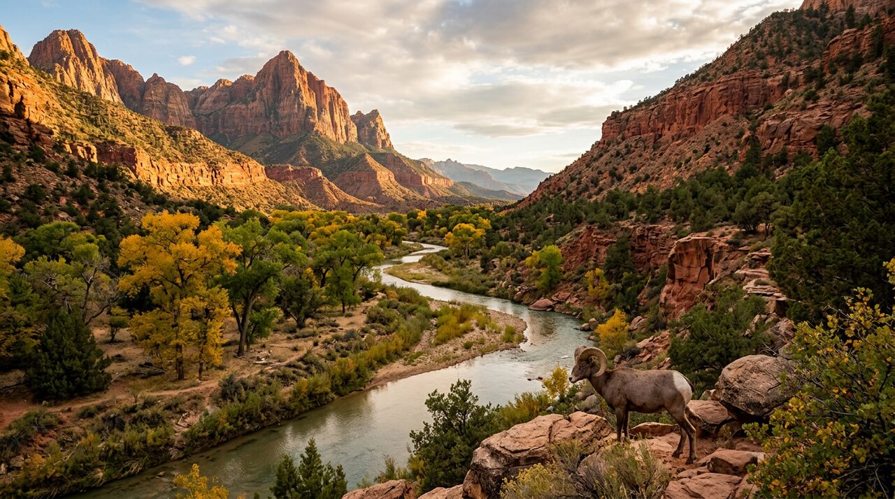 what animals are in zion national park