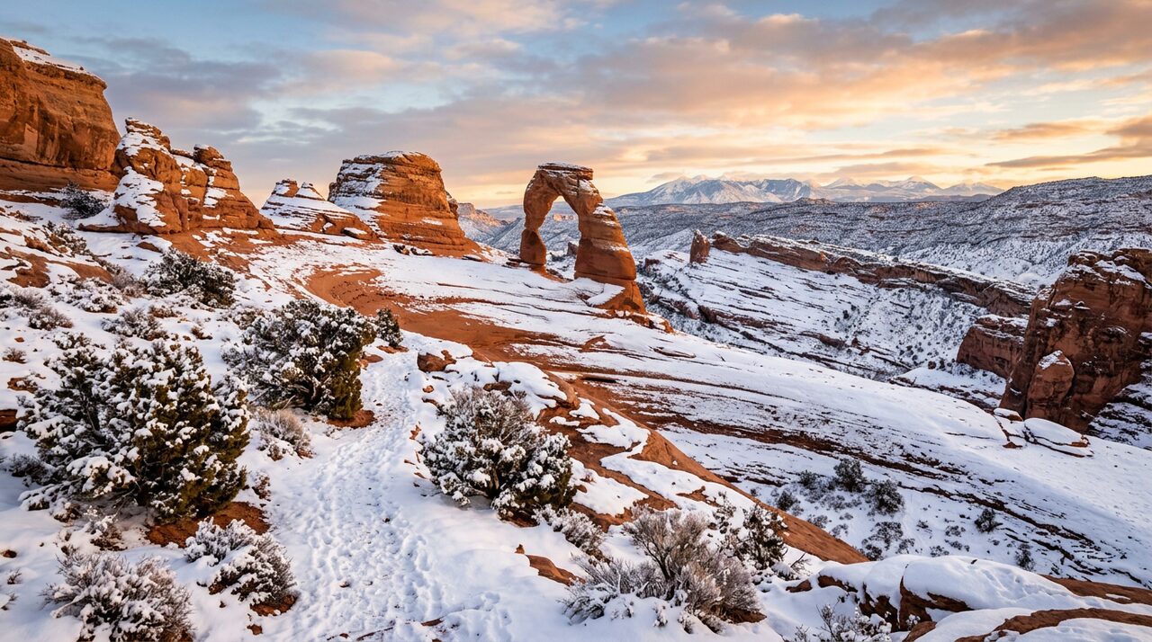 does it snow in moab utah