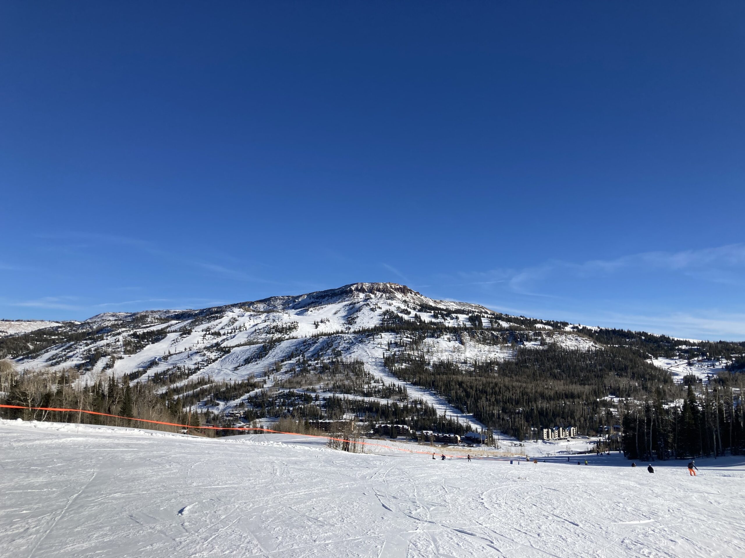 Brian Head Resort in southern Utah covered in December snow
