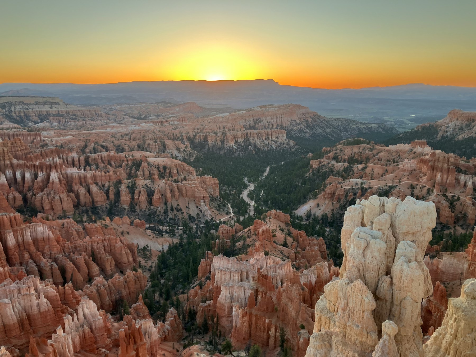 Rim Trail sunrise