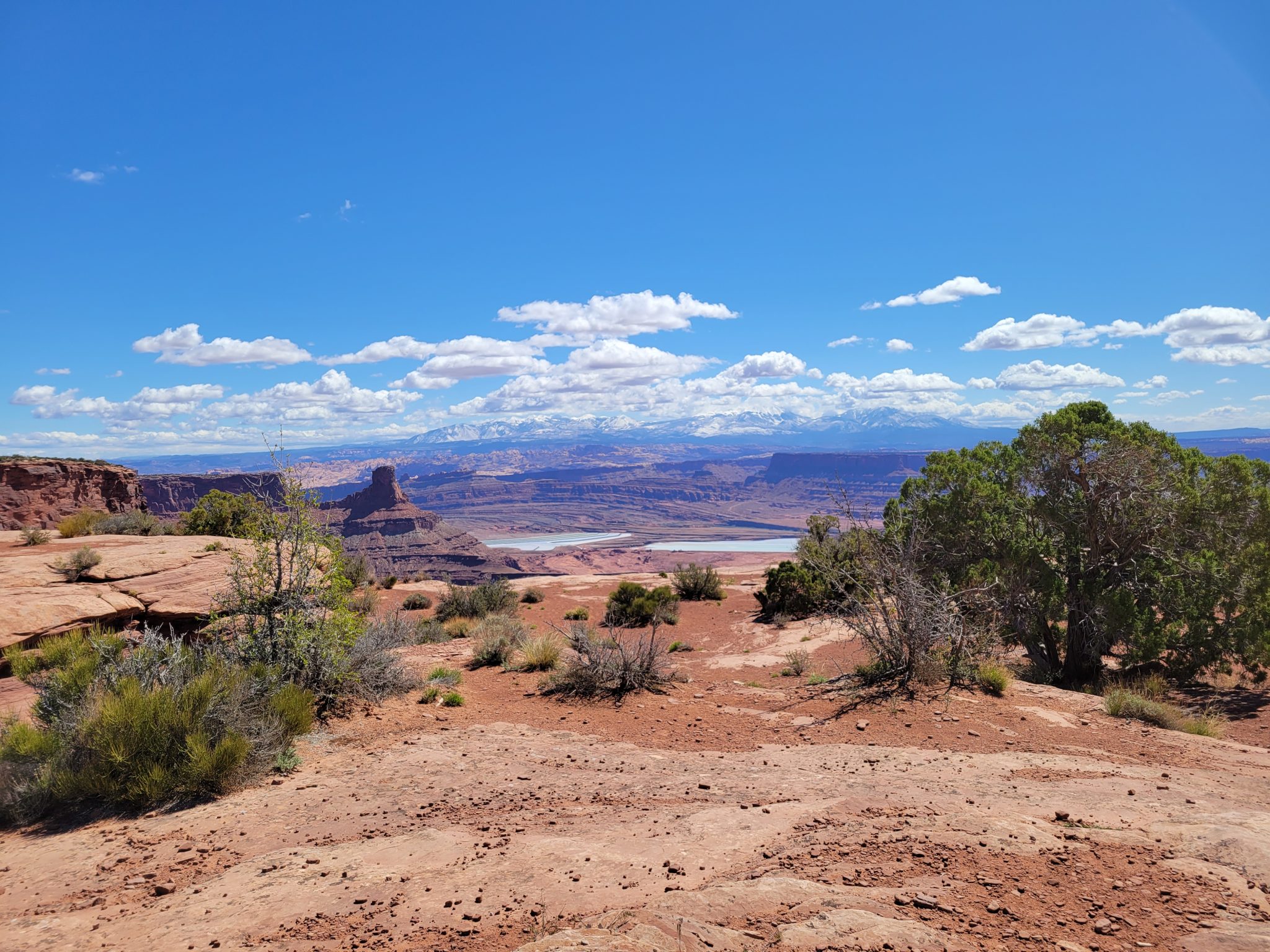 Canyonlands National Park red rock canyons and mesas at sunset, Utah